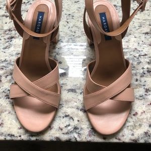 Margaux City Sandal Rose Nappa